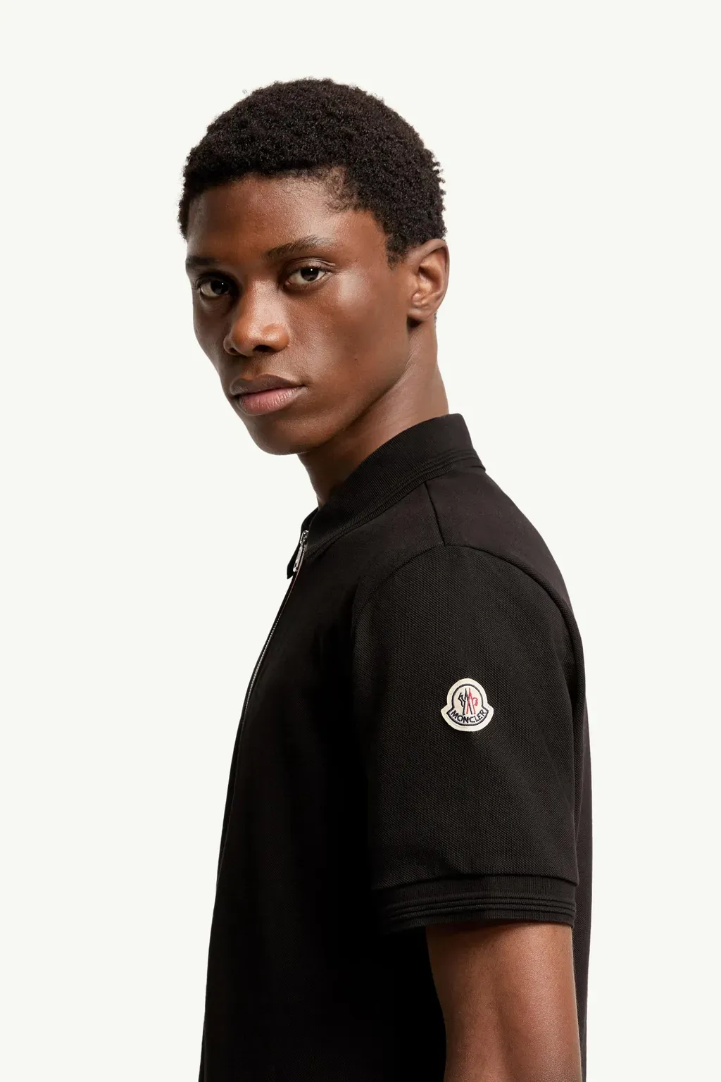 Tricolour-Trimmed Cotton Polo Shirt