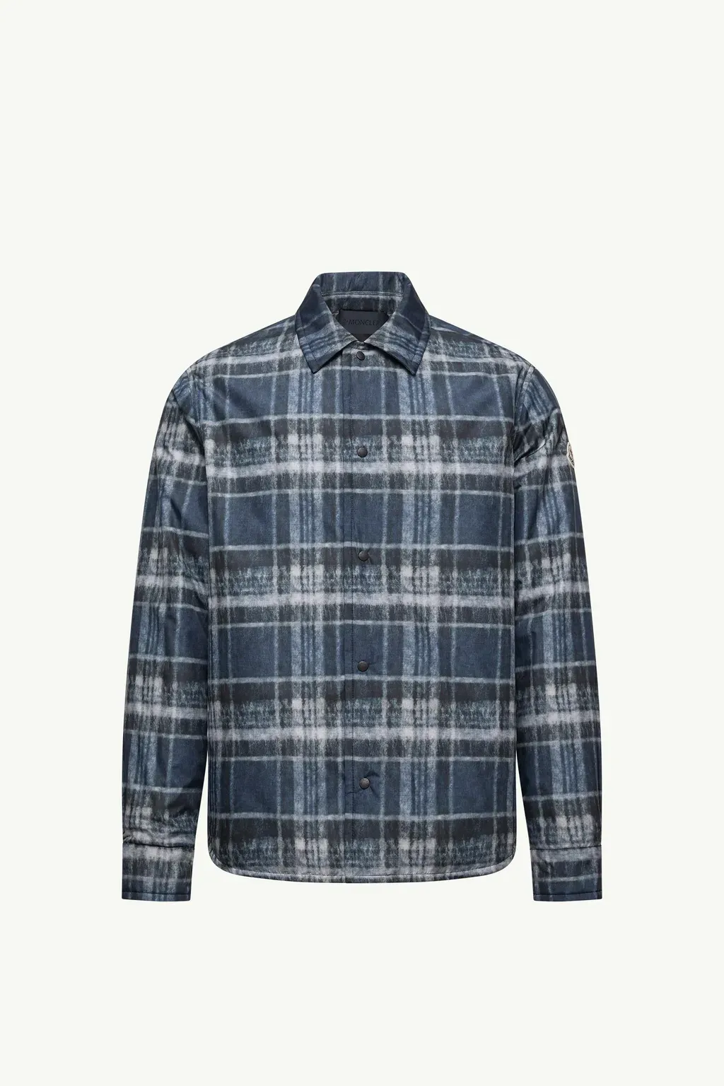 Check Padded Shirt Jacket
