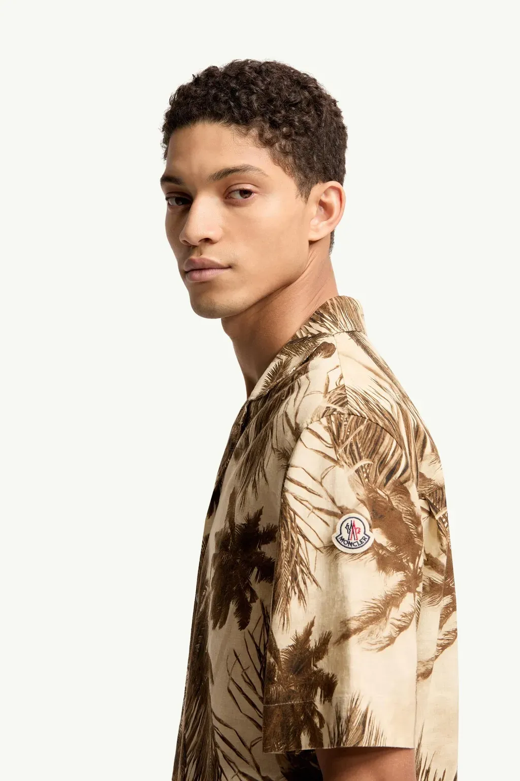 Cotton & Linen Blend Short Sleeve Shirt