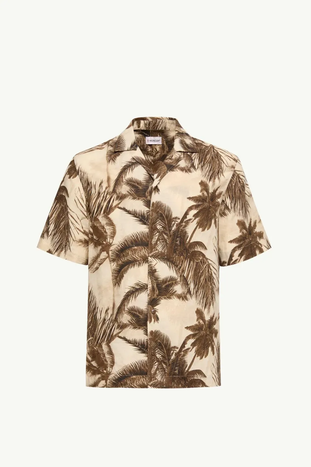 Cotton & Linen Blend Short Sleeve Shirt