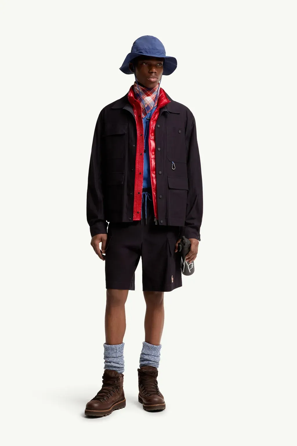 Cotton Gabardine Shirt Jacket