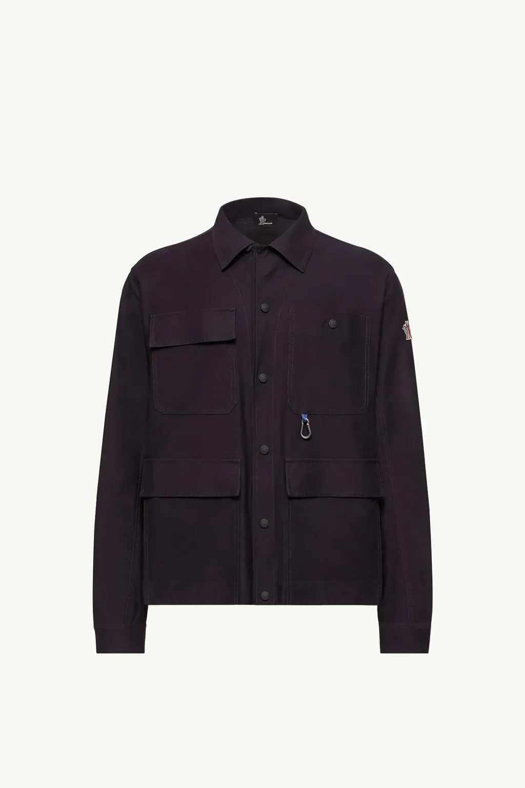 Cotton Gabardine Shirt Jacket