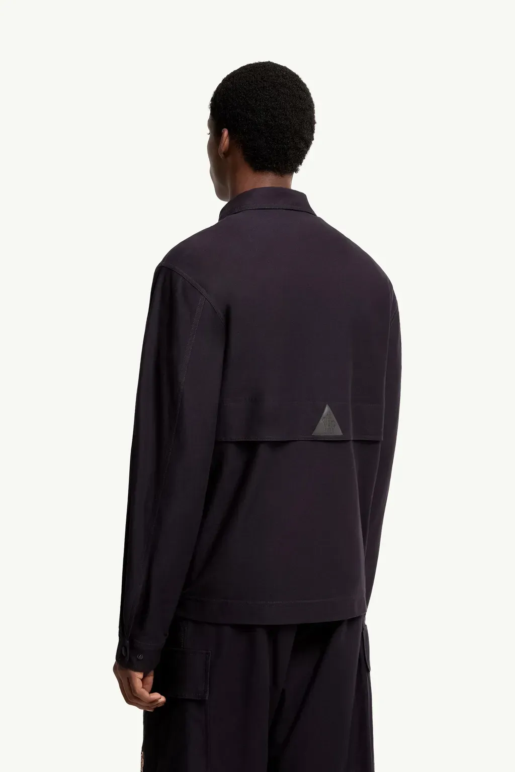 Cotton Gabardine Shirt Jacket