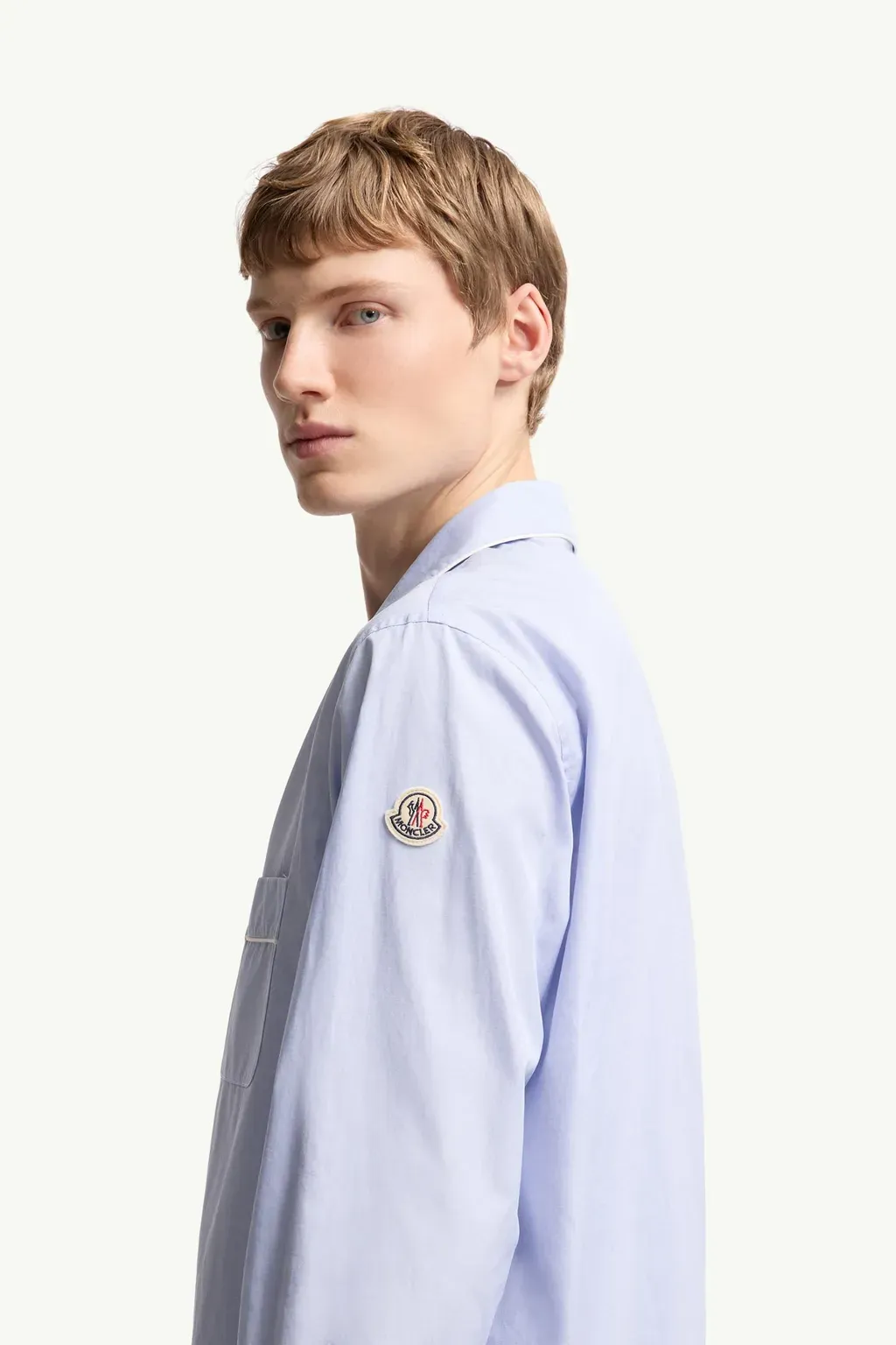 Fil-à-Fil Cotton Long Sleeve Shirt