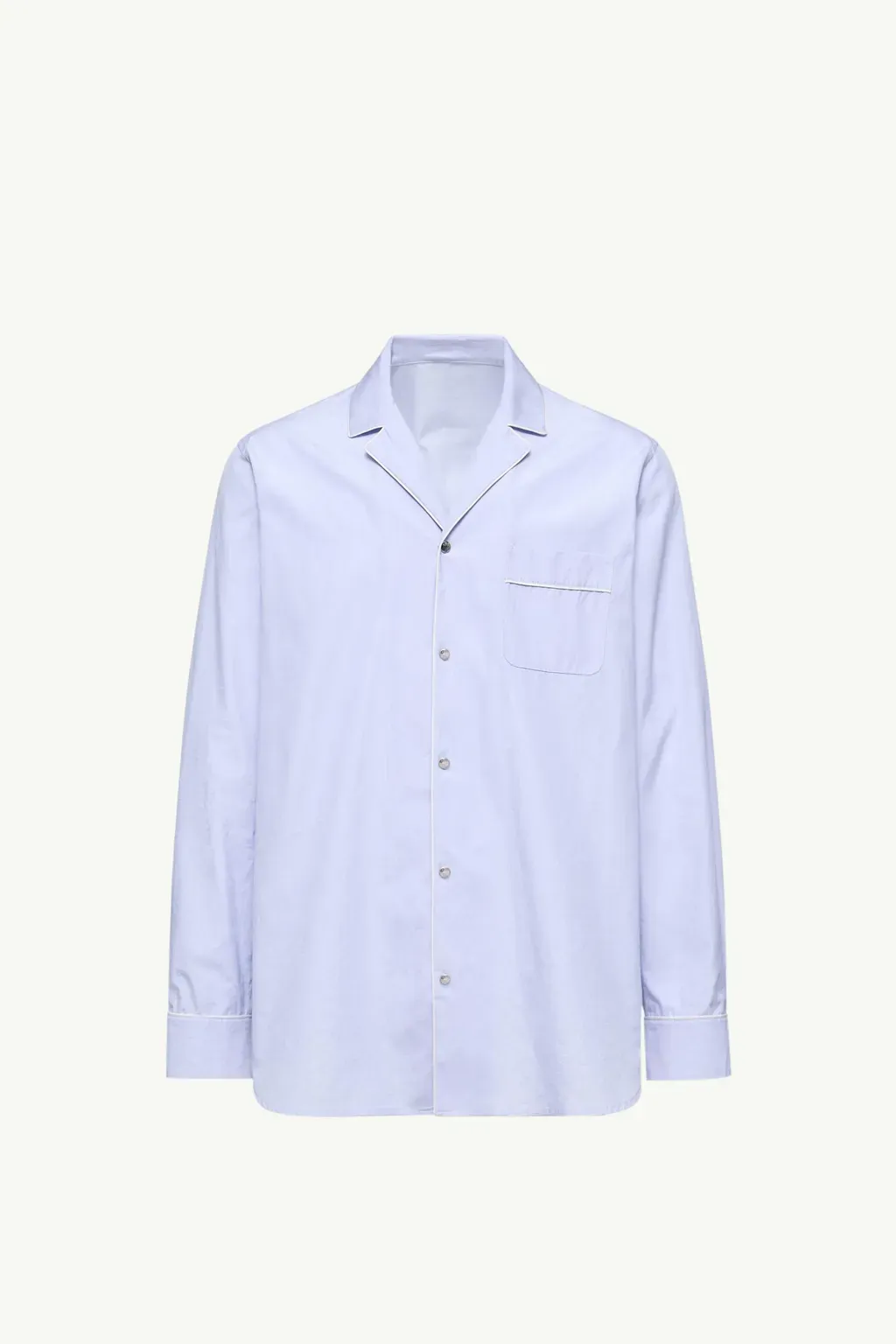 Fil-à-Fil Cotton Long Sleeve Shirt