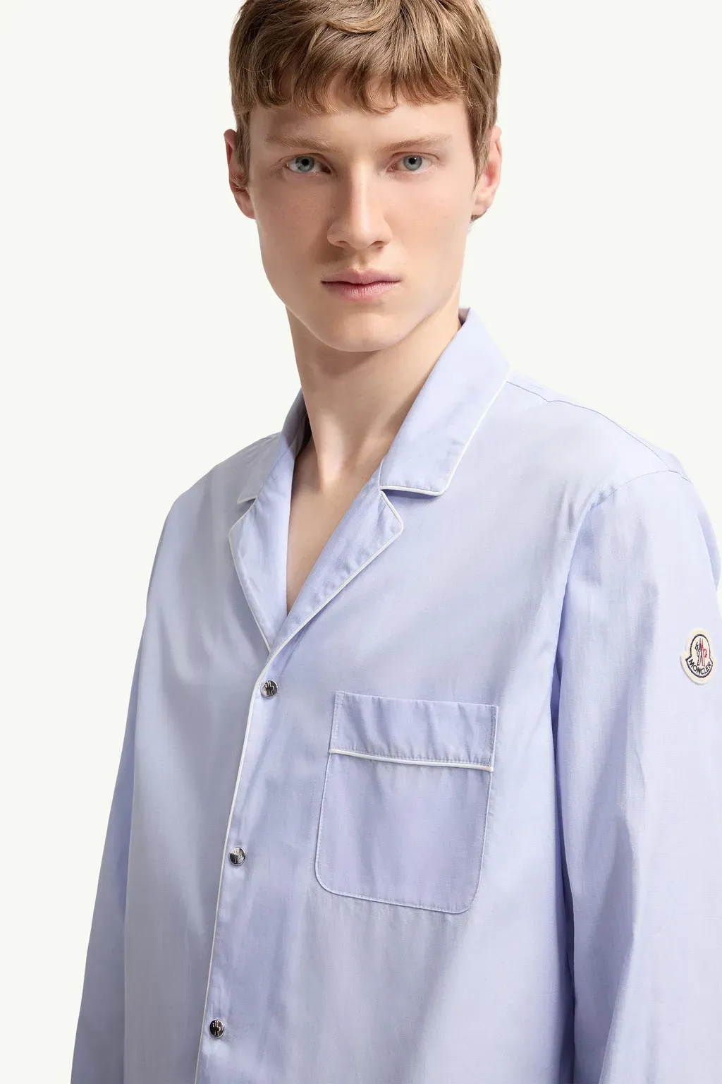 Fil-à-Fil Cotton Long Sleeve Shirt