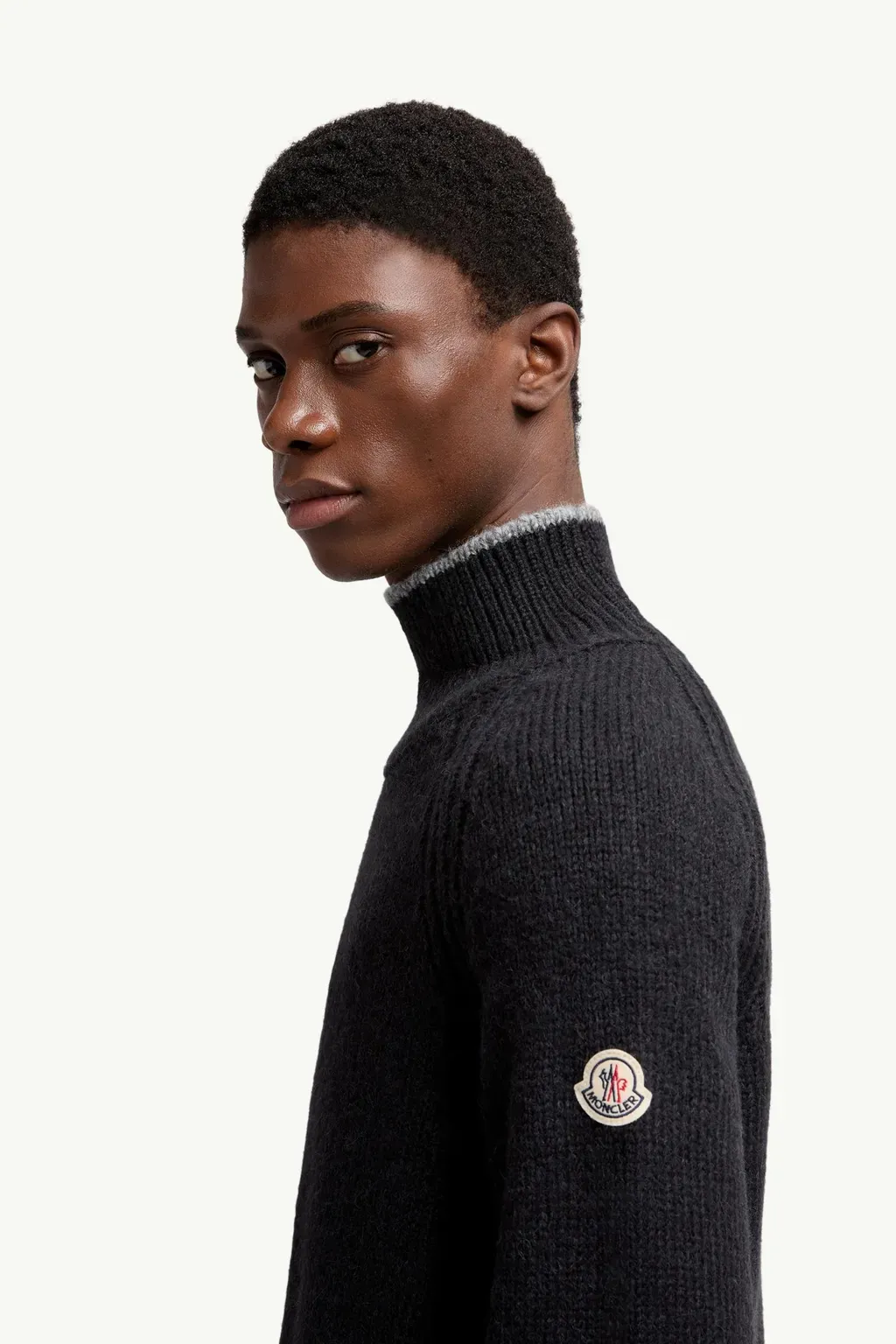 Alpaca & Wool Blend Turtleneck Jumper
