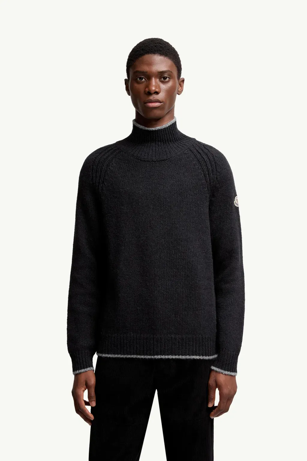 Alpaca & Wool Blend Turtleneck Jumper