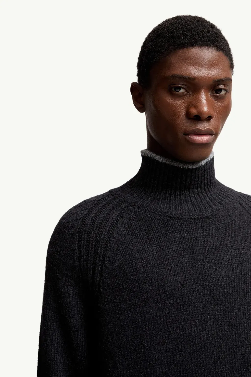 Alpaca & Wool Blend Turtleneck Jumper