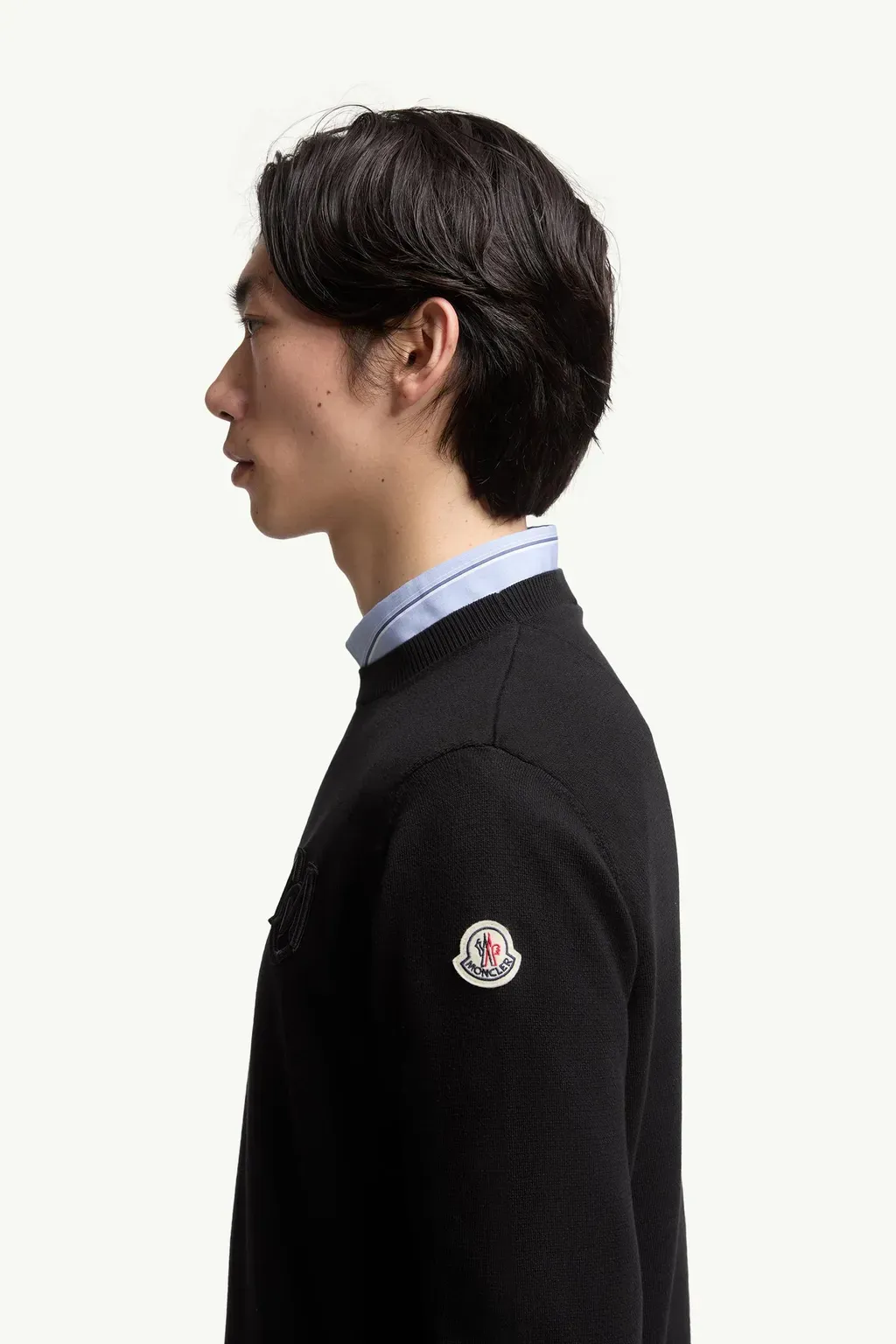 Embroidered Monogram Cotton Jumper