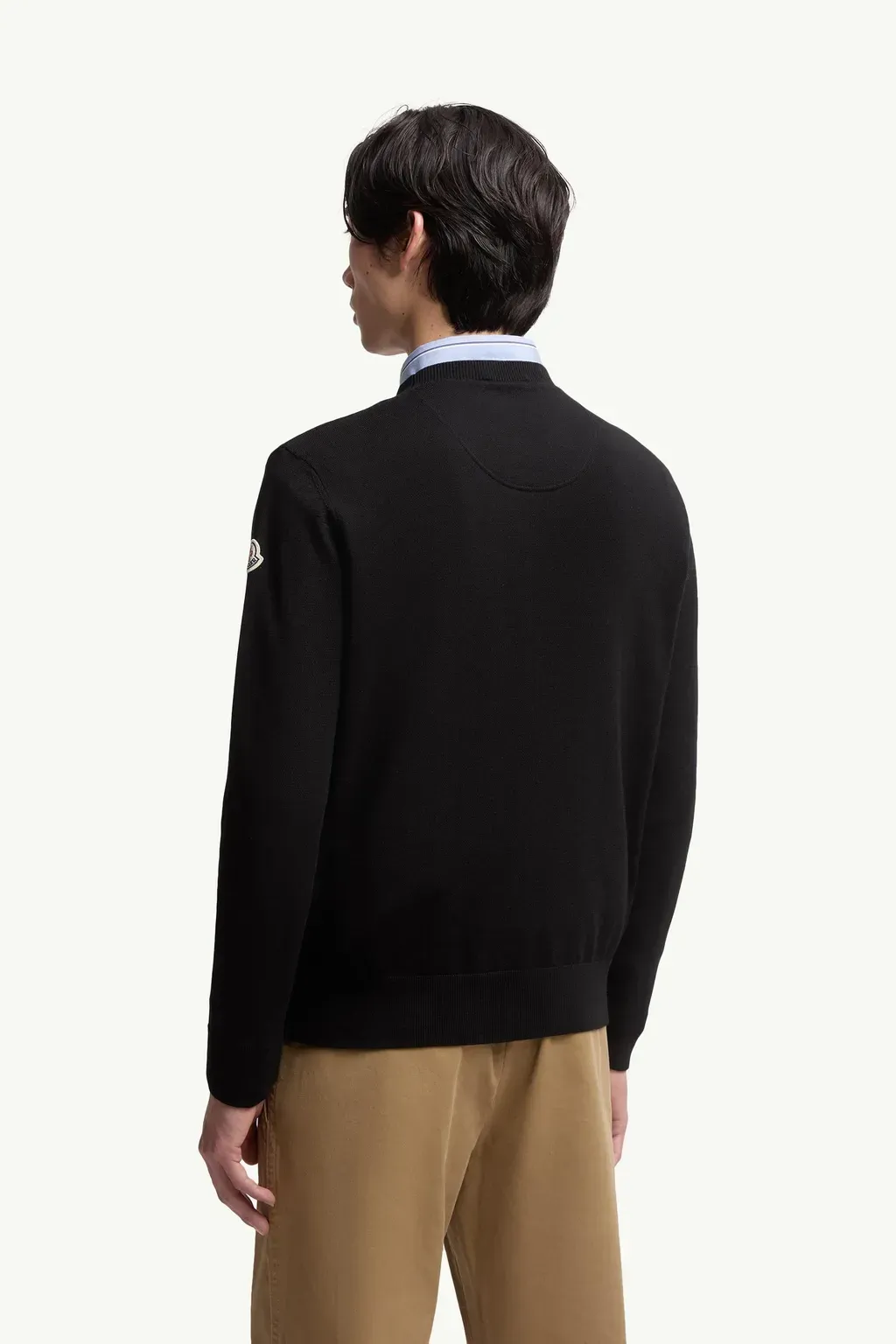 Embroidered Monogram Cotton Jumper