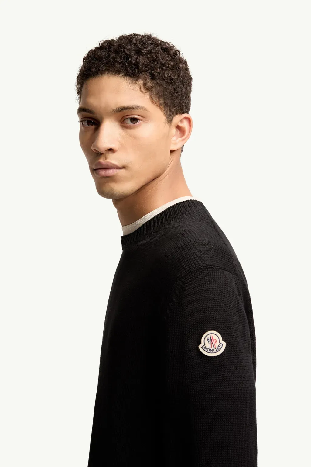Logo Patch Cotton Jumper