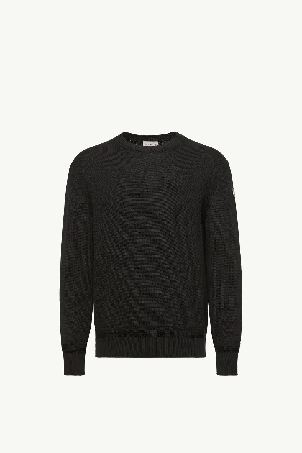 Logo Patch Cotton Jumper
