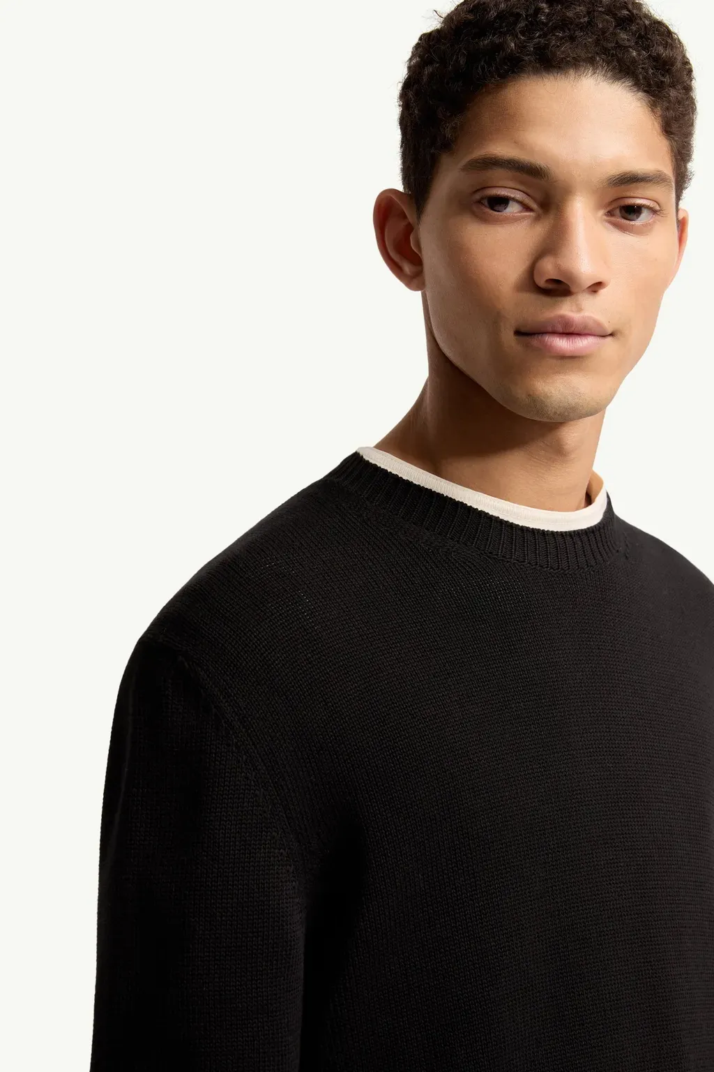 Logo Patch Cotton Jumper