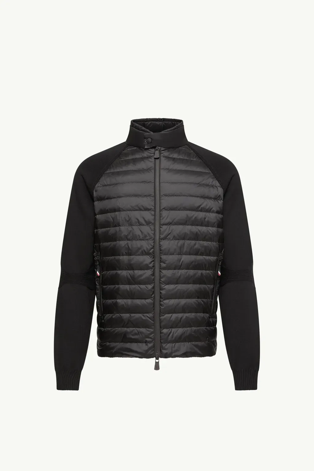 Padded Zip-Up Cardigan