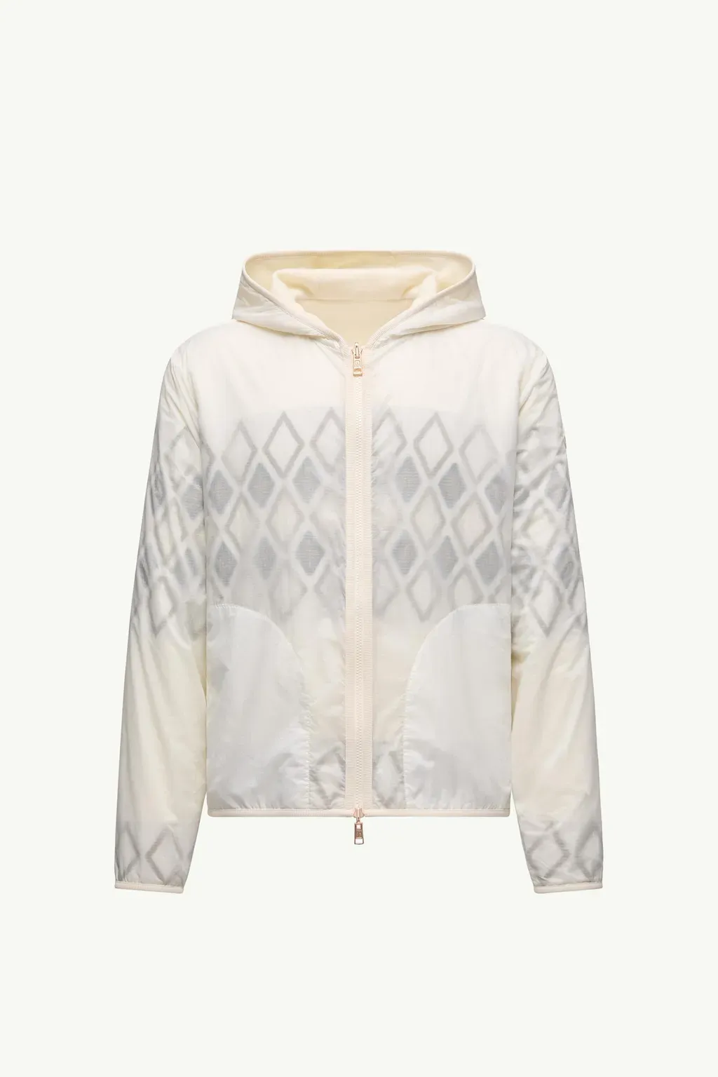 Reversible Wool Zip-Up Hoodie