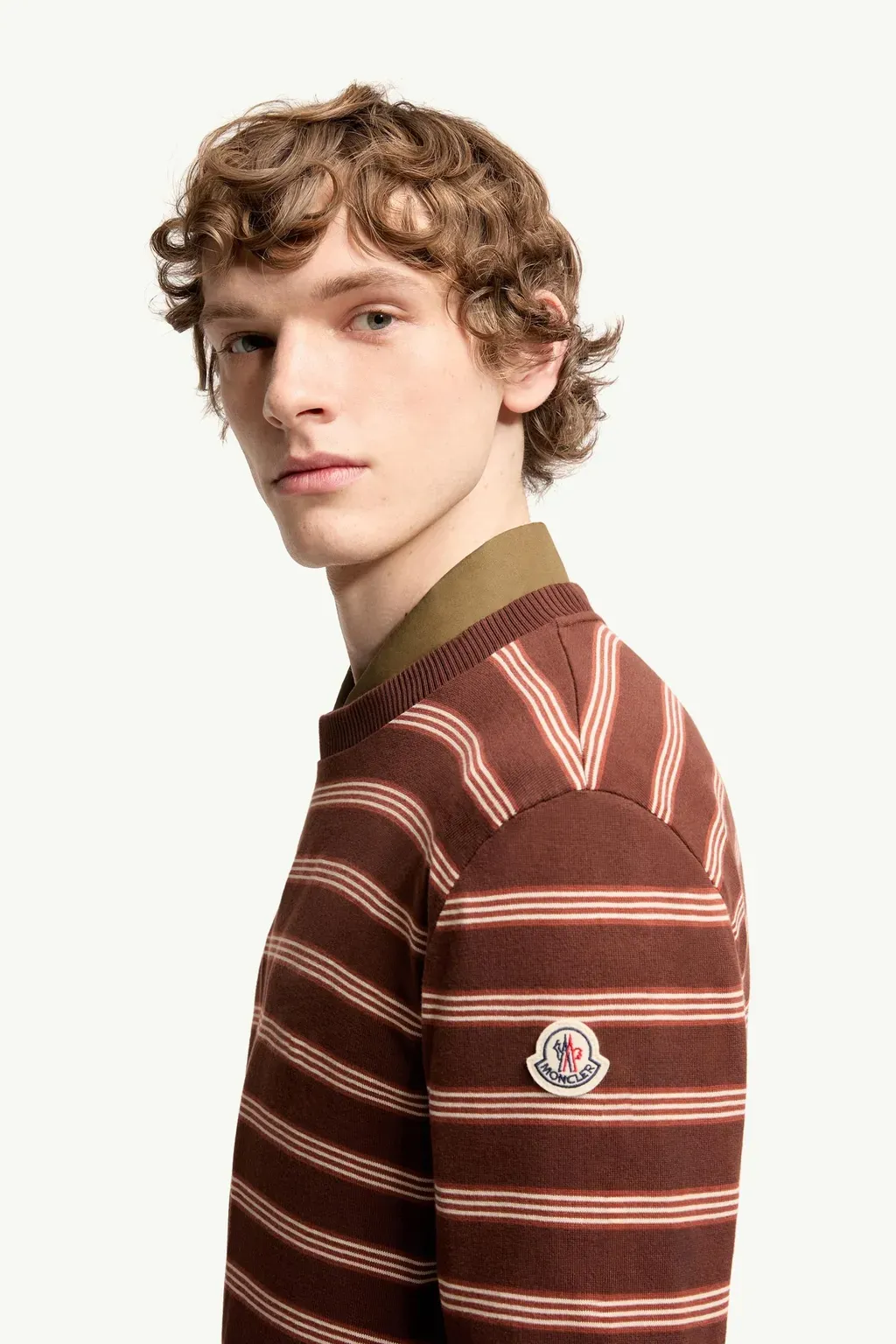 Striped Cotton Sweatshirt