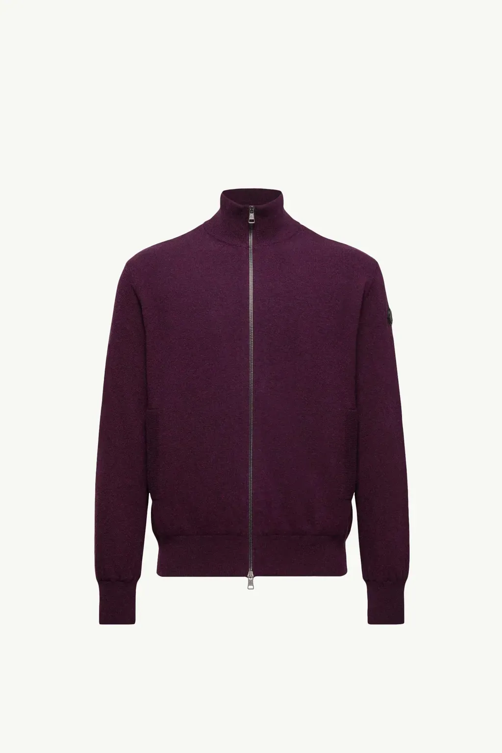 Wool & Cashmere Zip-Up Cardigan