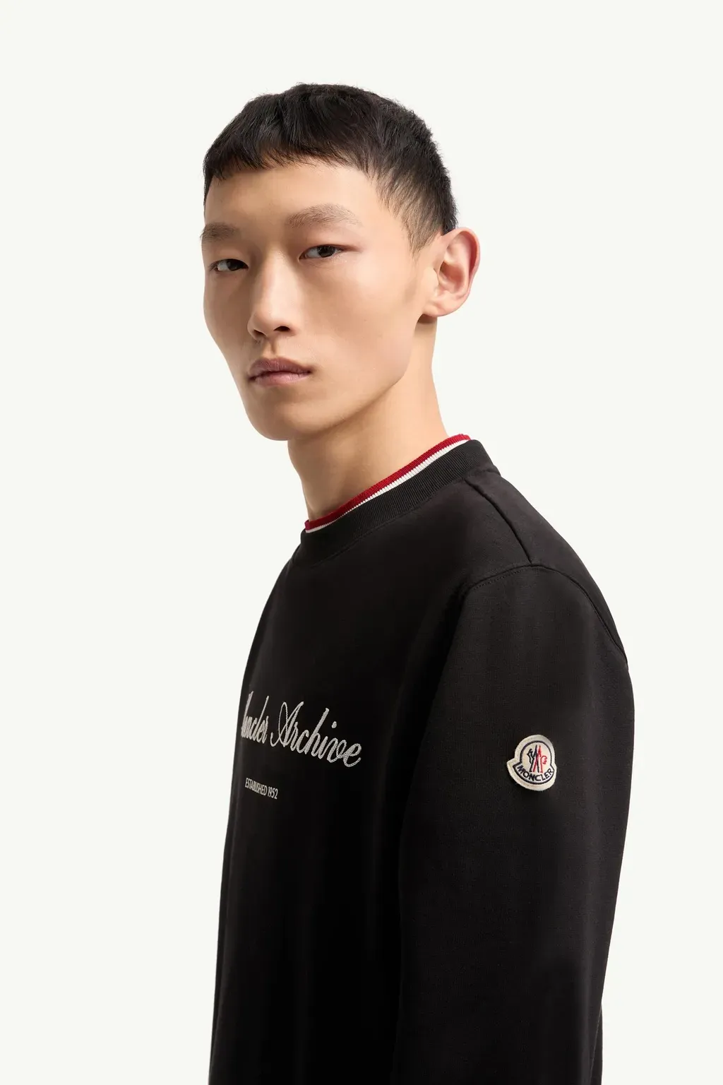 Cotton Blend Logo Sweatshirt