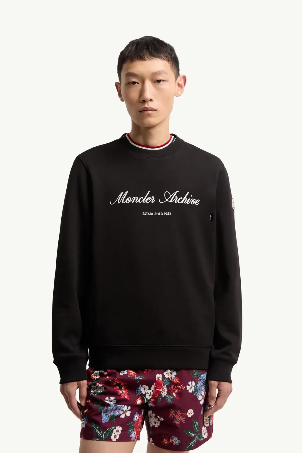 Cotton Blend Logo Sweatshirt