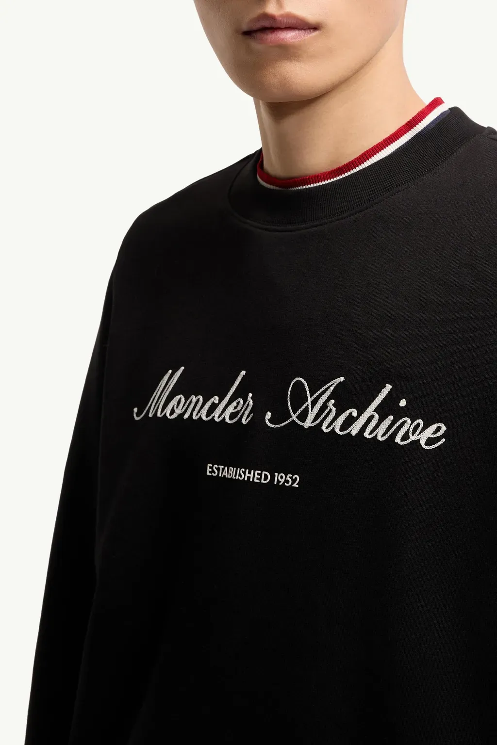 Cotton Blend Logo Sweatshirt