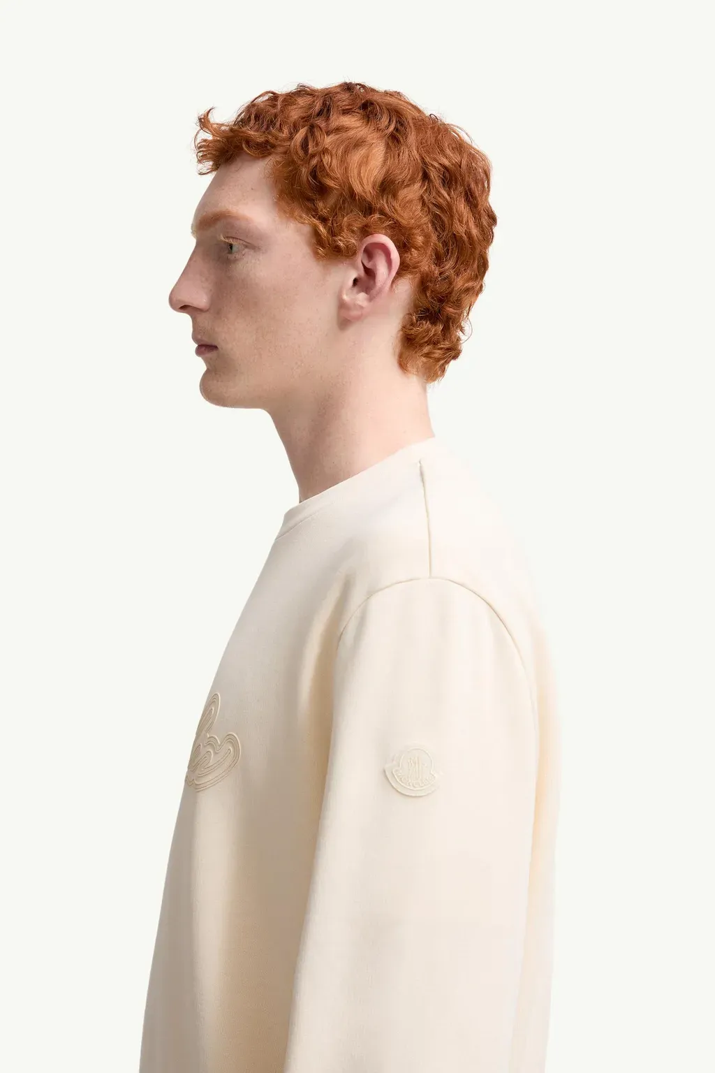 Cursive Logo Cotton Sweatshirt