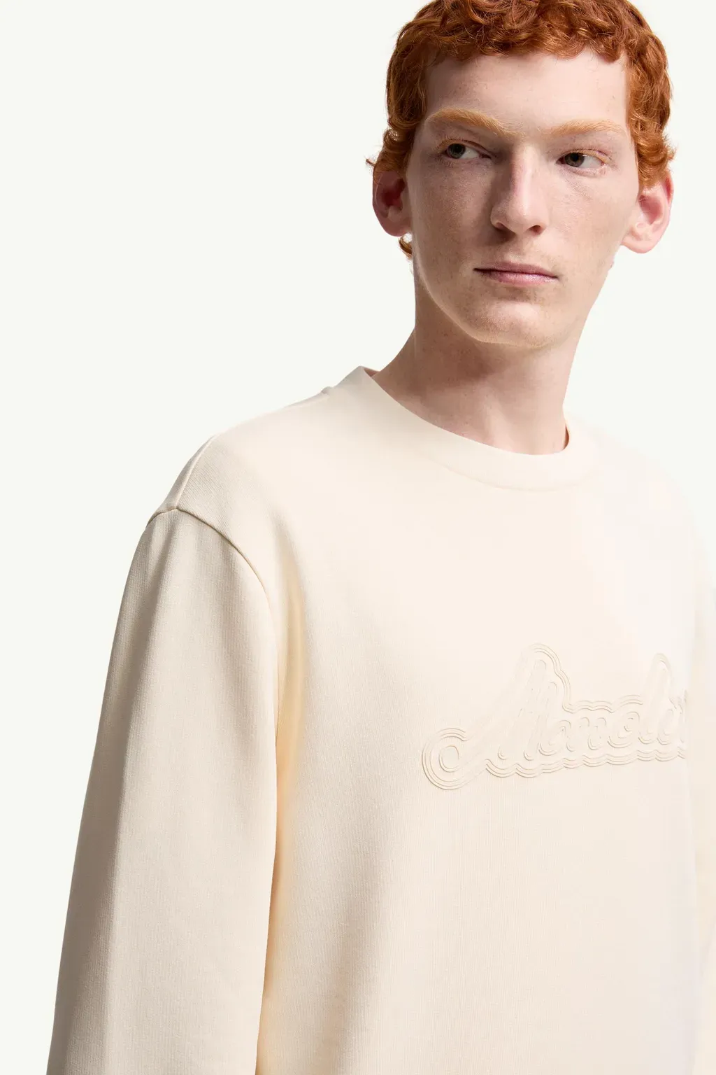 Cursive Logo Cotton Sweatshirt