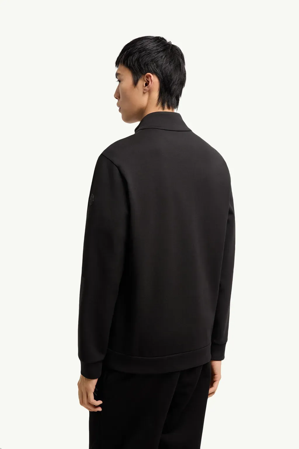 Logo Cotton Zip-Up Sweatshirt