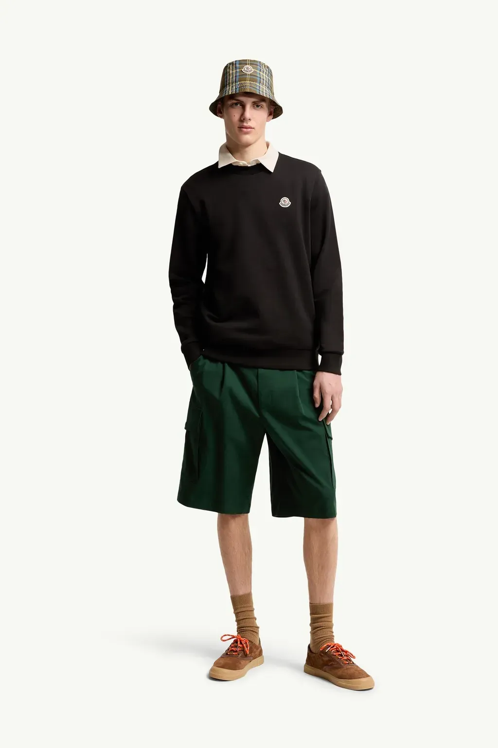 Logo Patch Cotton Sweatshirt