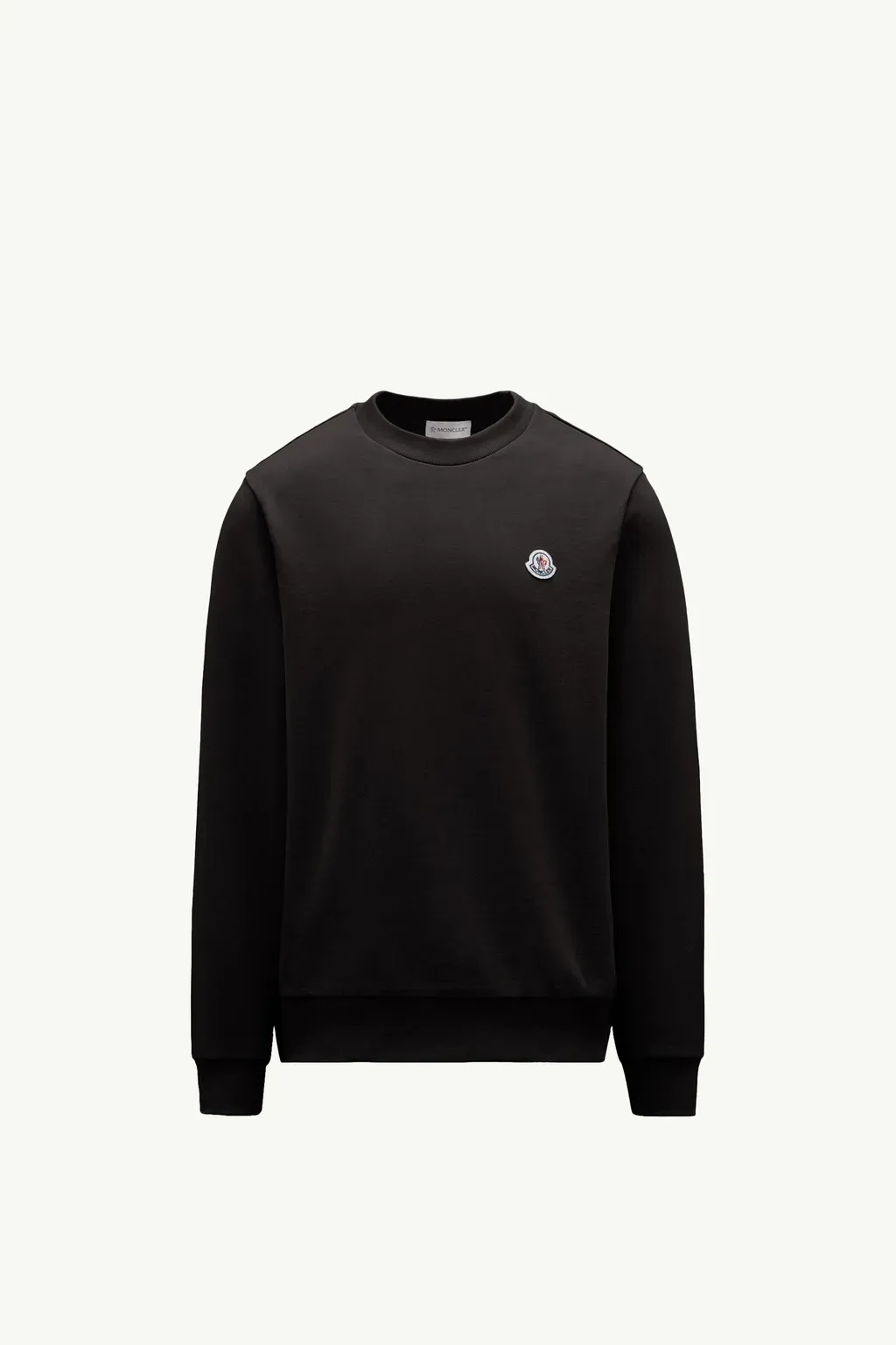 Logo Patch Cotton Sweatshirt