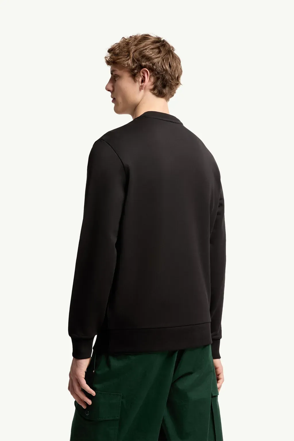 Logo Patch Cotton Sweatshirt