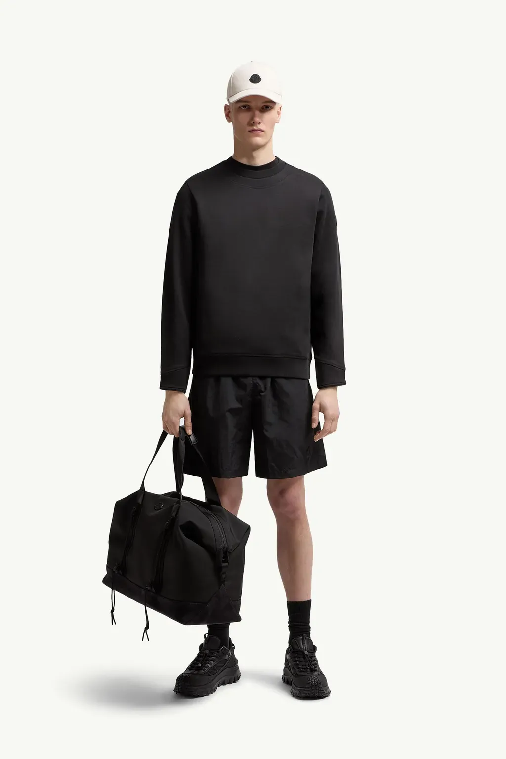 Logo Patch Cotton Sweatshirt