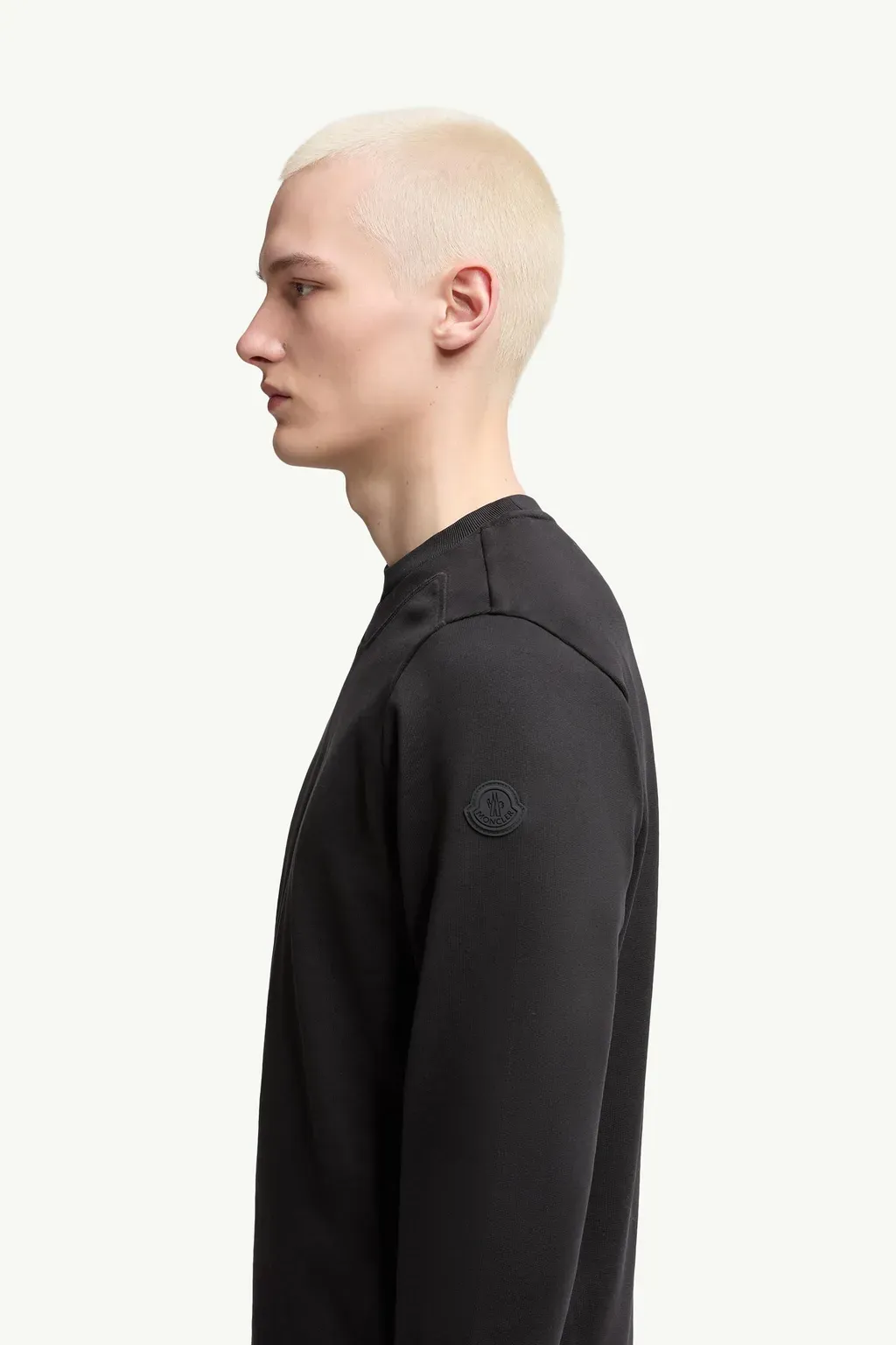 Logo Patch Cotton Sweatshirt