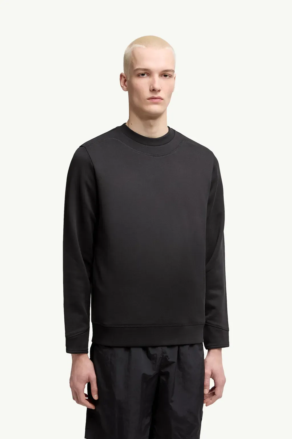 Logo Patch Cotton Sweatshirt