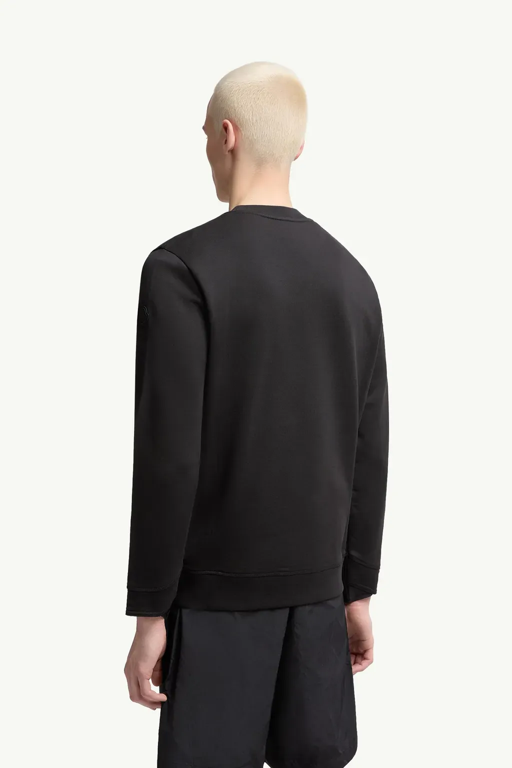 Logo Patch Cotton Sweatshirt