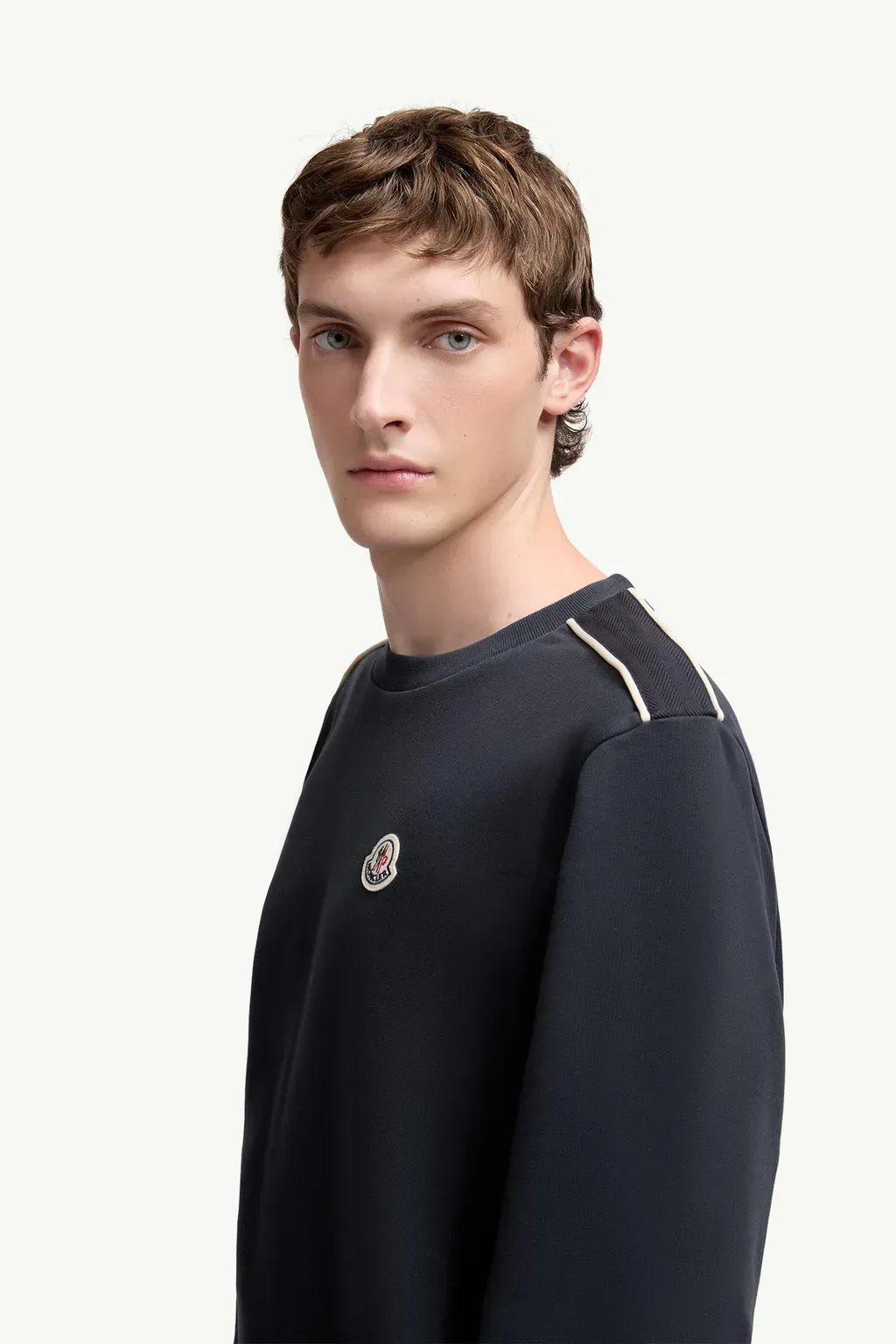 Logo Patch Cotton Sweatshirt