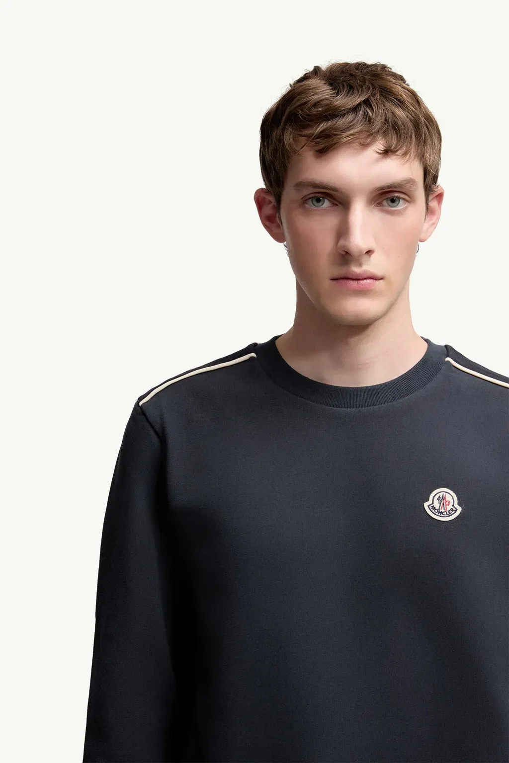 Logo Patch Cotton Sweatshirt