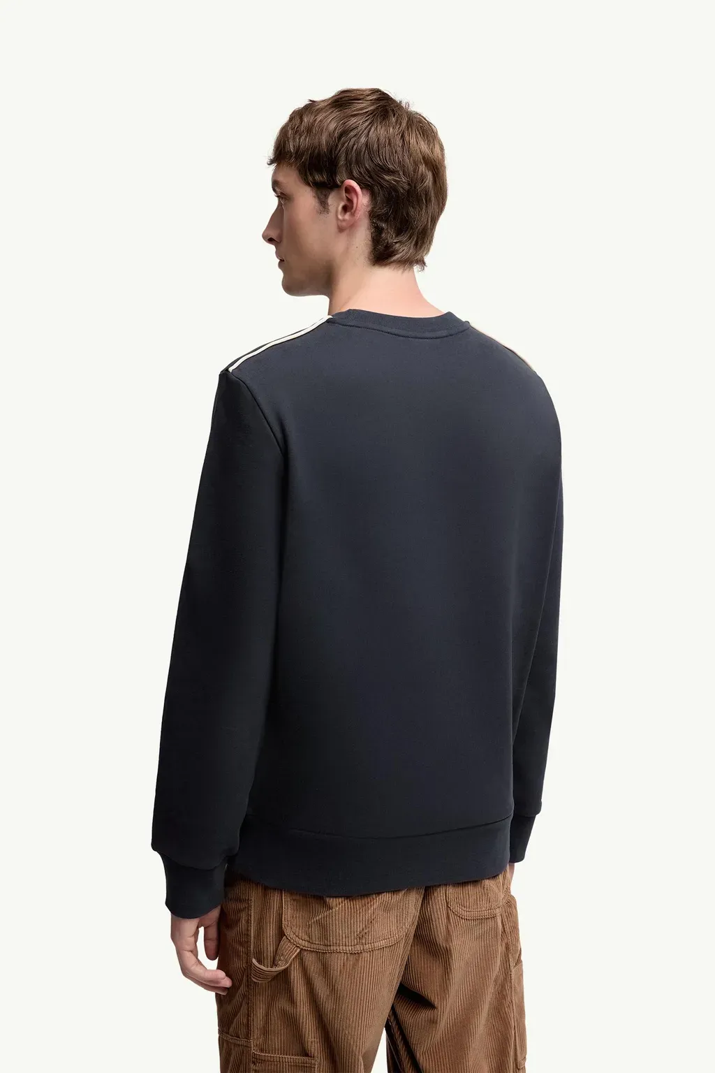 Logo Patch Cotton Sweatshirt