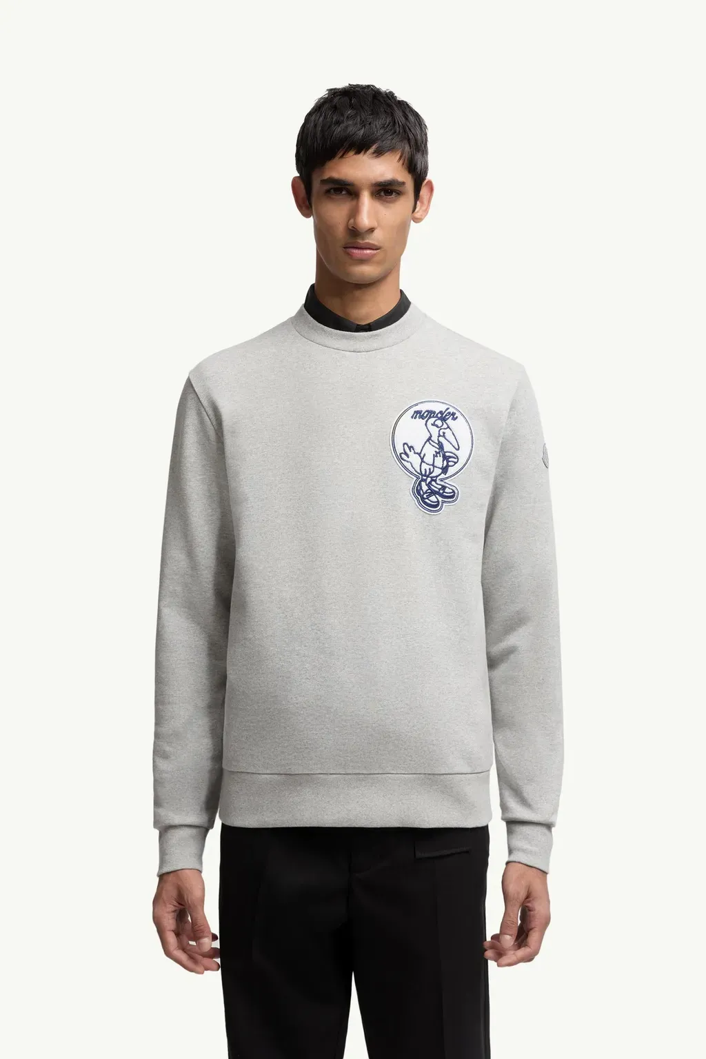 Mascot Patch Cotton Sweatshirt
