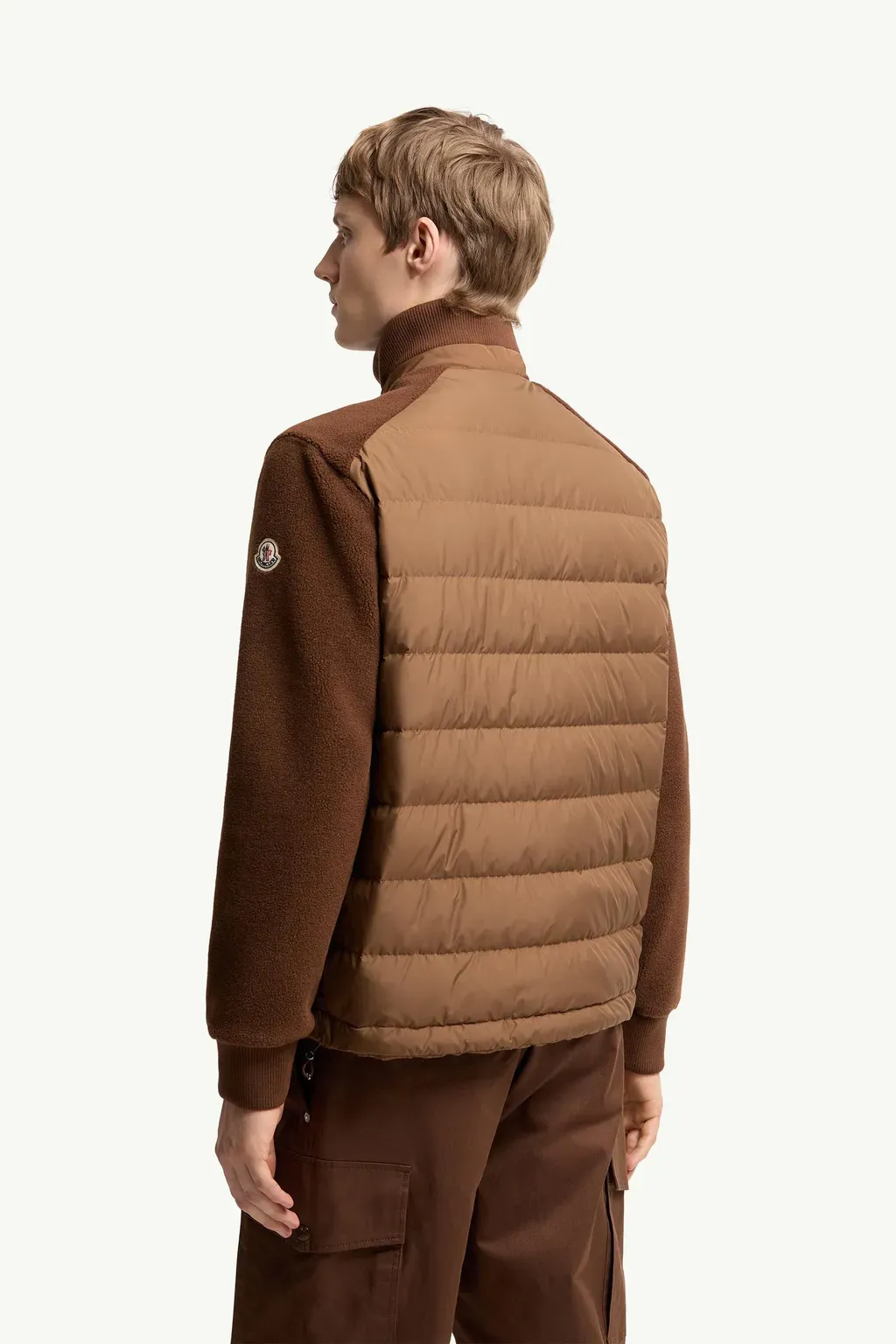 Padded Teddy Zip-Up Sweatshirt