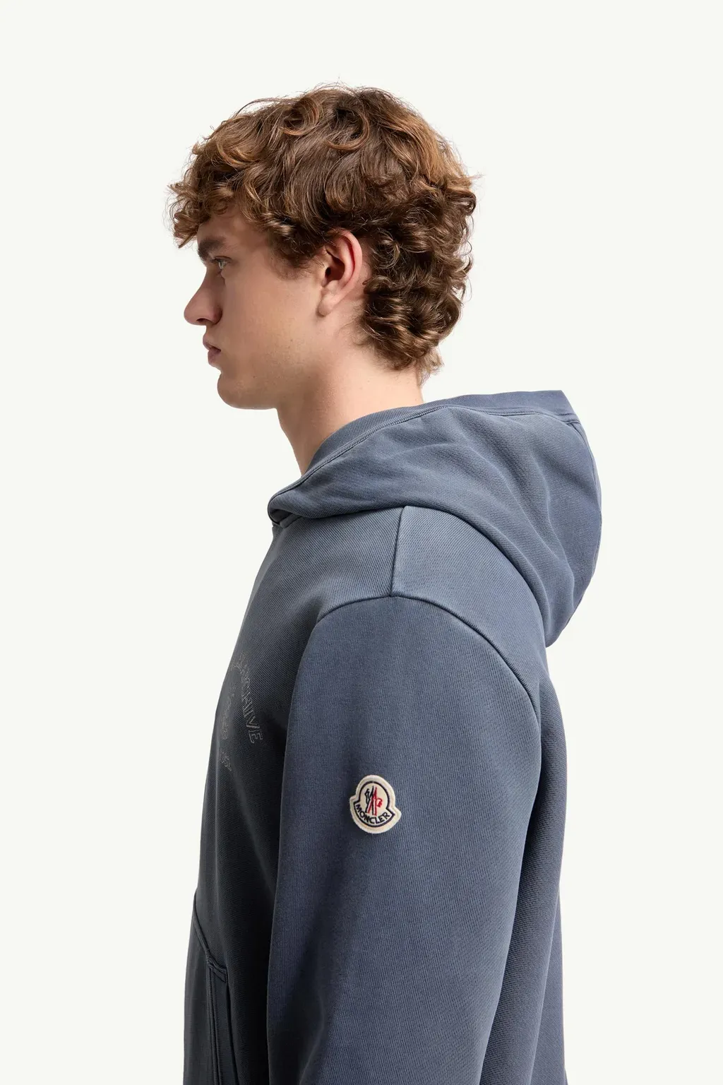 Rowing Logo Cotton Hoodie