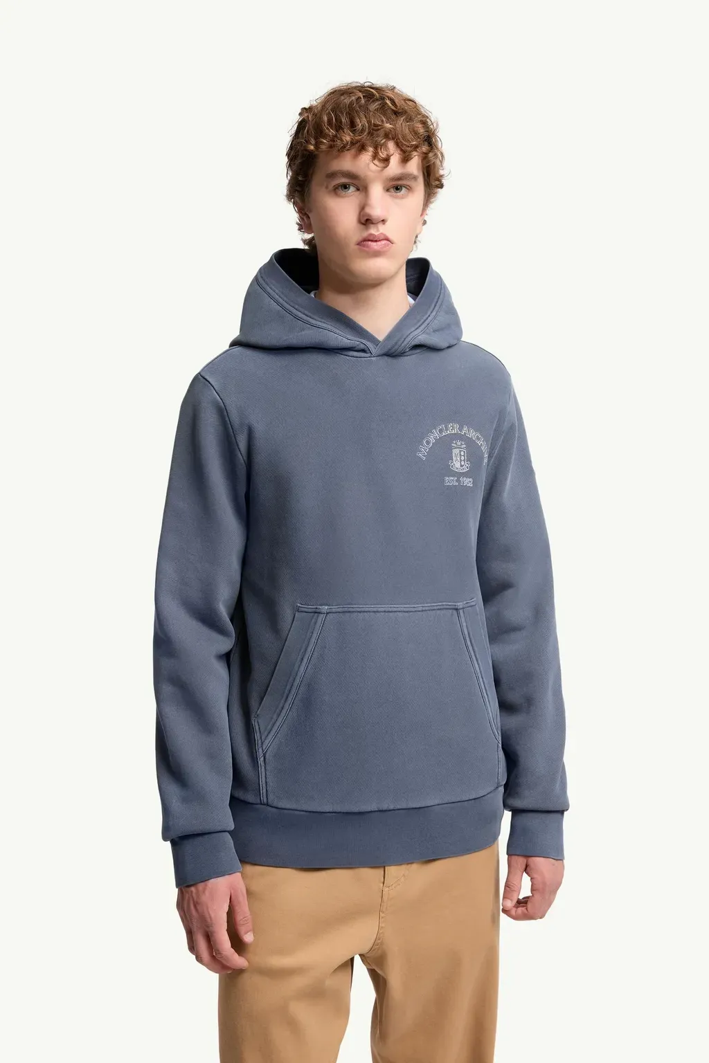 Rowing Logo Cotton Hoodie