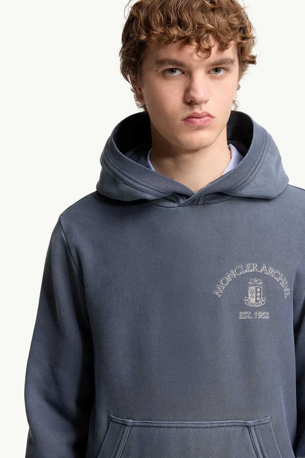 Rowing Logo Cotton Hoodie