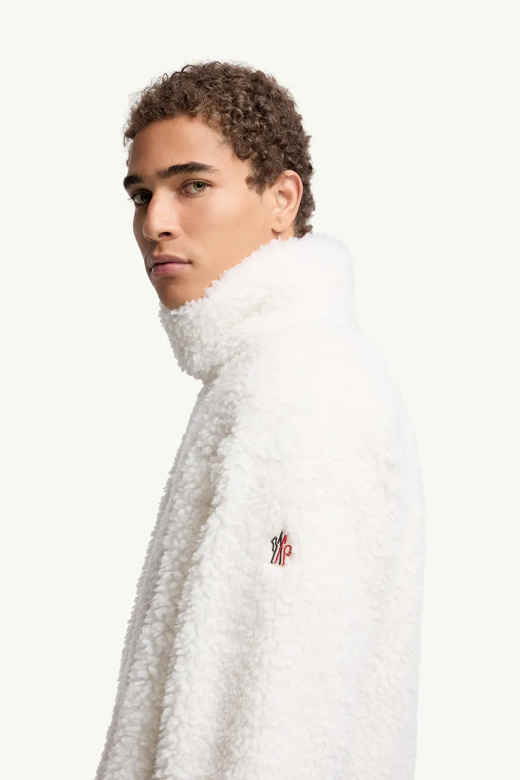 Teddy Polo Neck Sweatshirt
