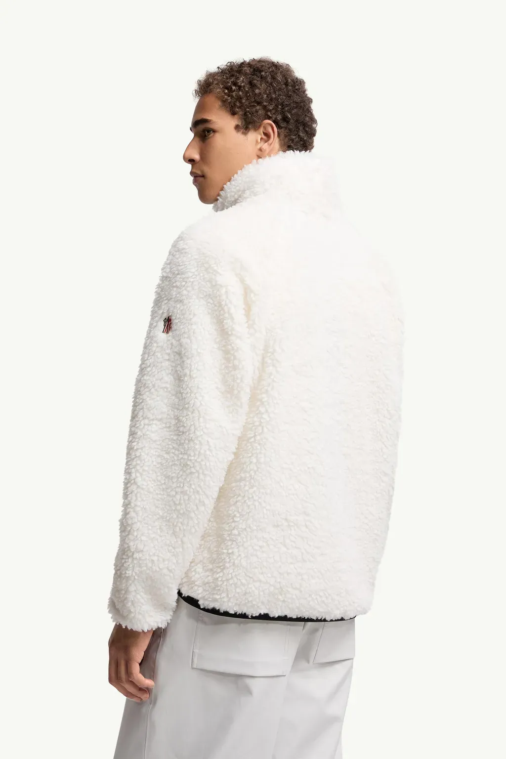 Teddy Polo Neck Sweatshirt