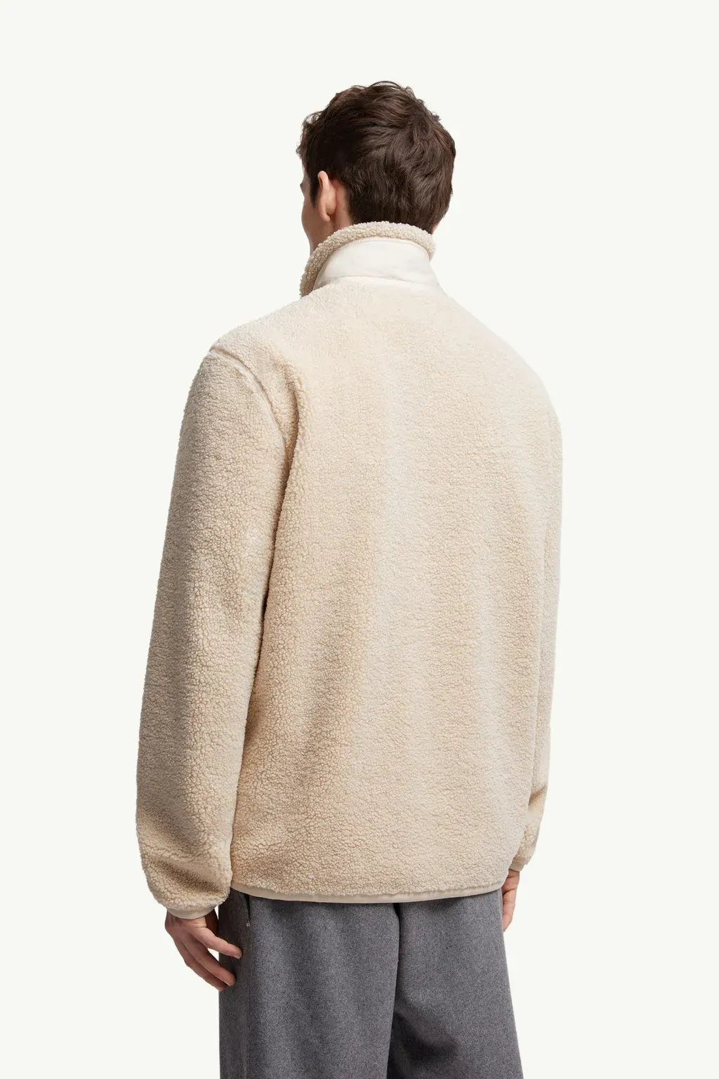 Teddy Zip-Up Sweatshirt With Pocket