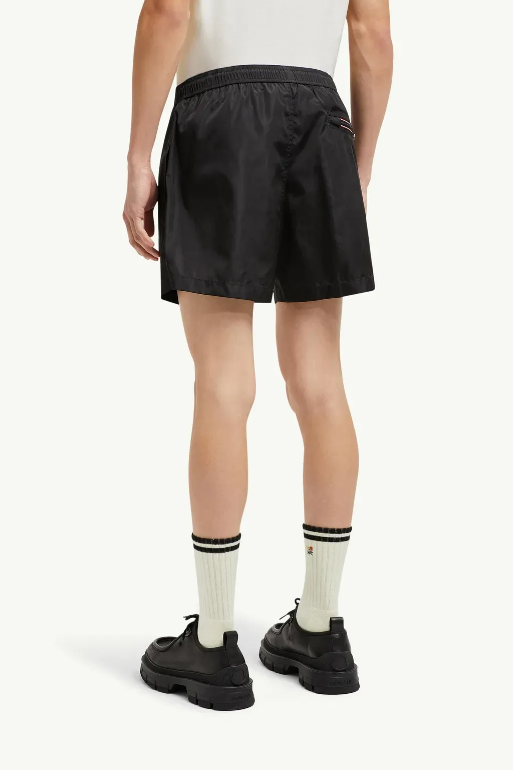 Logo Patch Swim Shorts