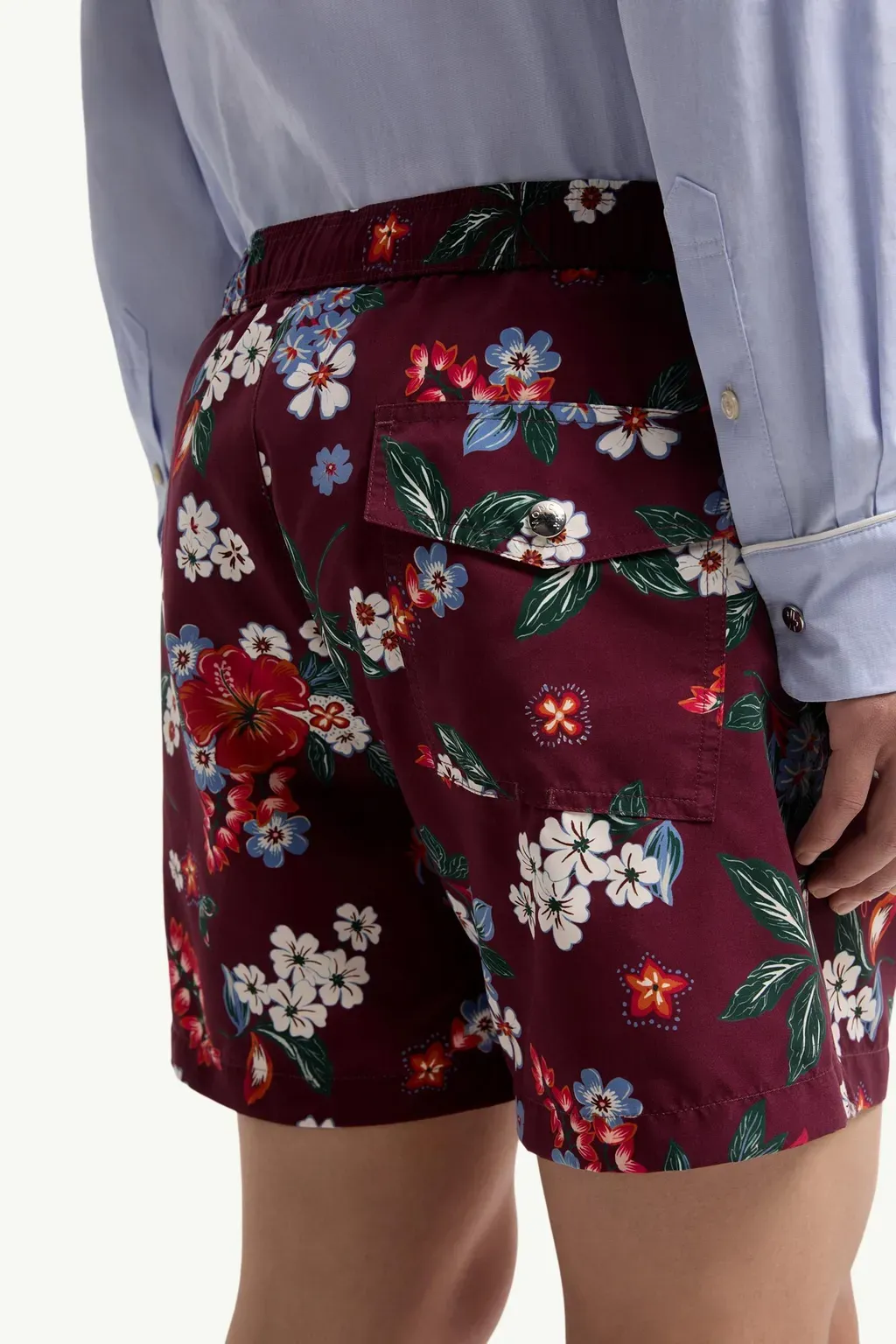 Floral Print Swim Shorts