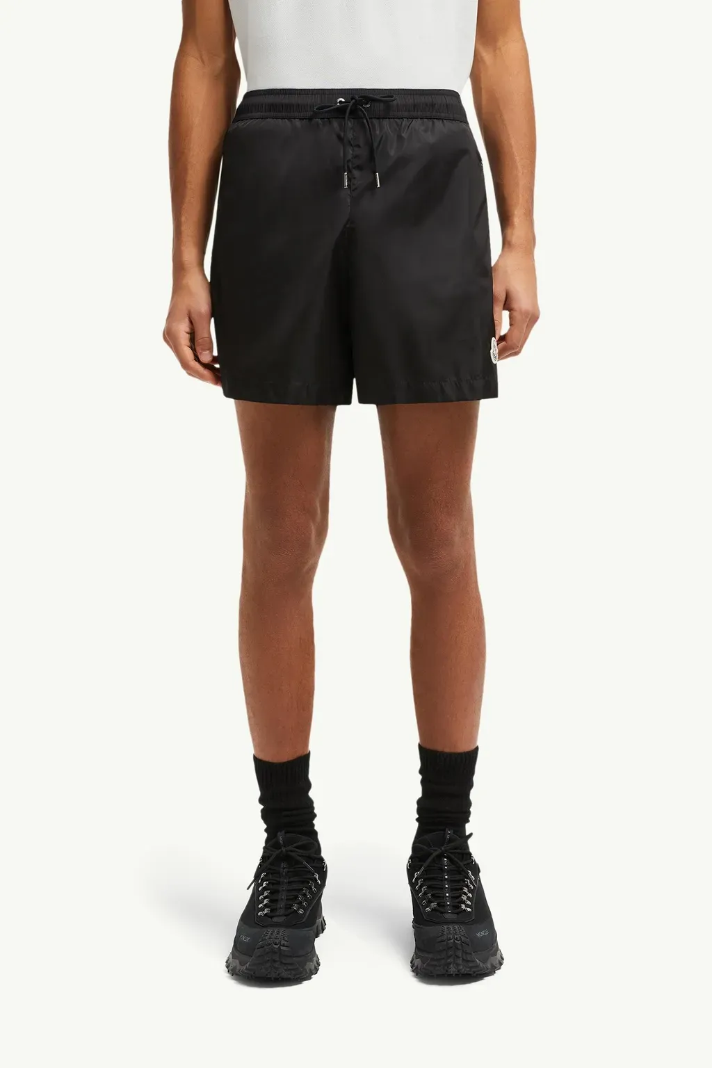 Logo Patch Swim Shorts