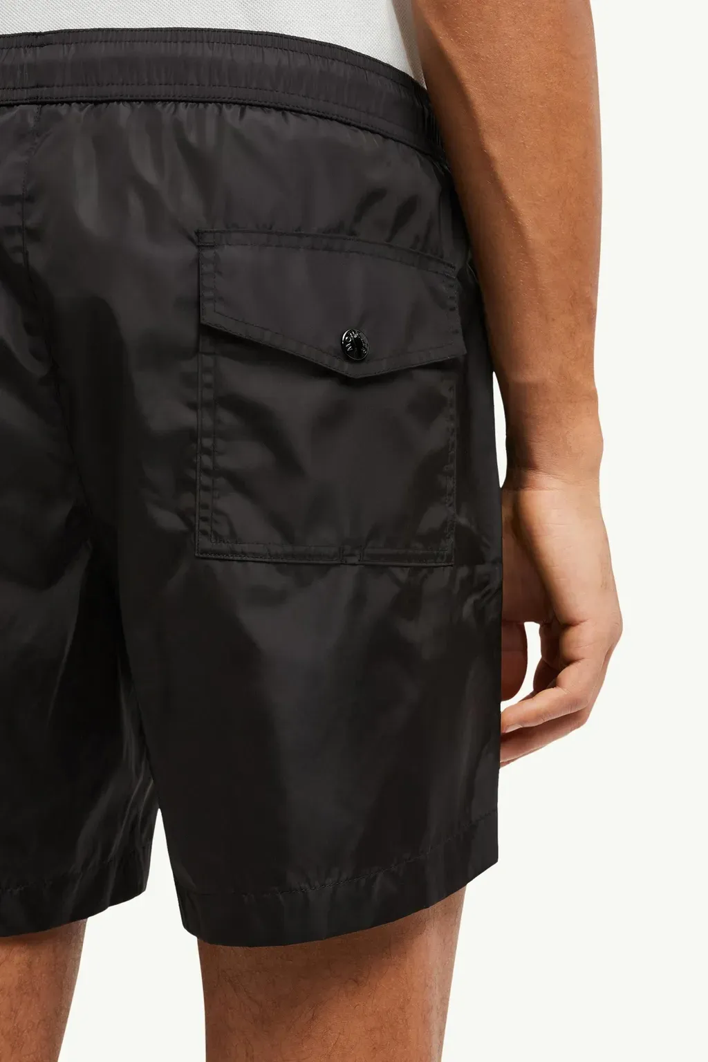 Logo Patch Swim Shorts